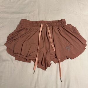 Women's Athletic Shorts in Dusty Rose